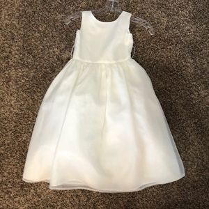 Size 4 Ivory Flower Girl Dress